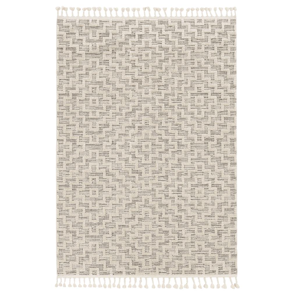 KAS 1104 Willow 12 Ft. X 15 Ft. Rectangle Rug in Ivory Grey